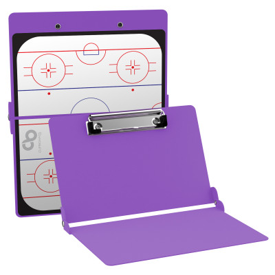 Lilac Hockey Clipboard